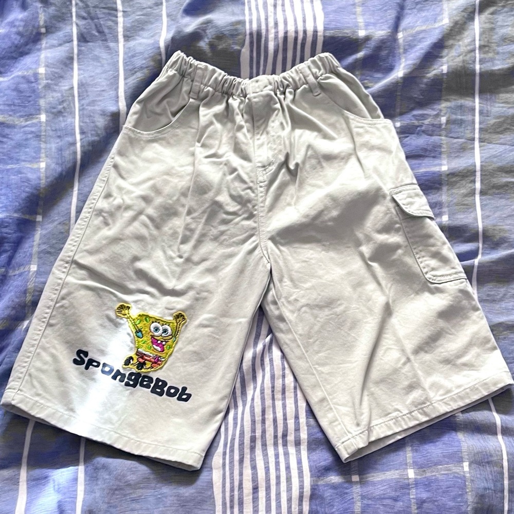 Sports Boys’ SpongeBob Cargo Shorts [Boys’ Size M] 🧽